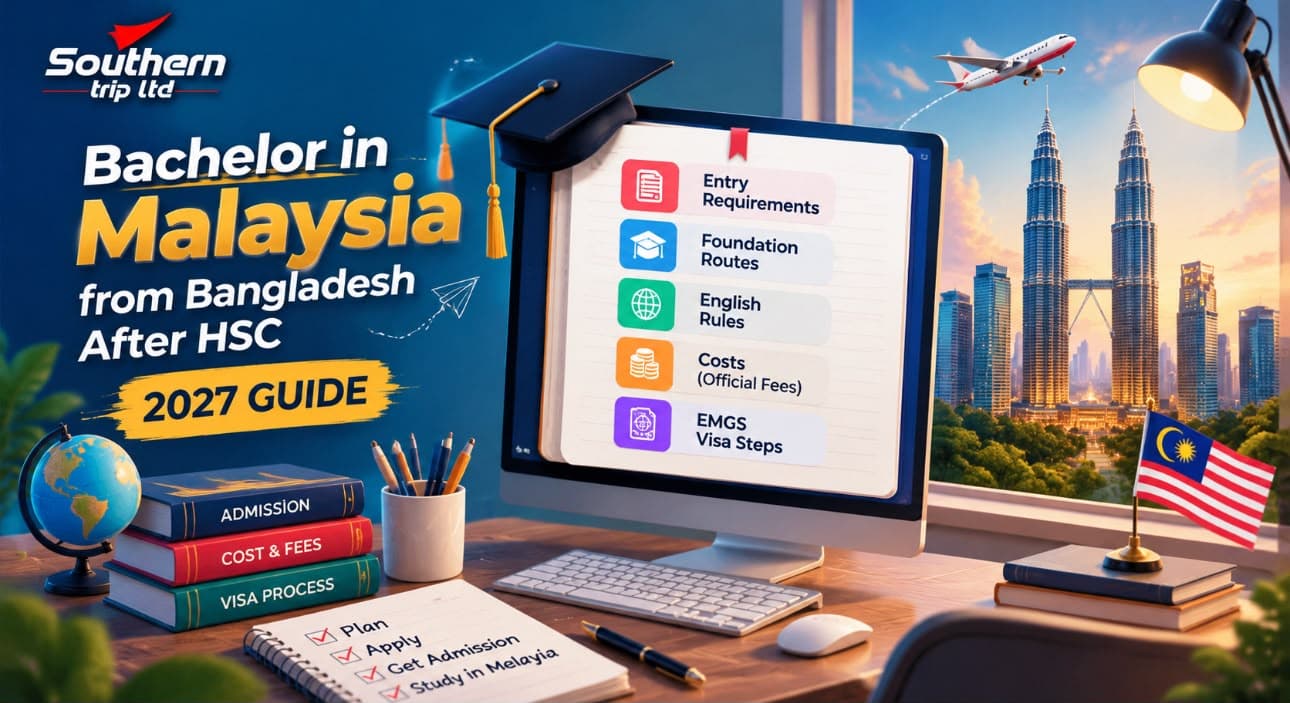 Bachelor in Malaysia from Bangladesh After HSC (2027): Entry Requirements & Admission Guide